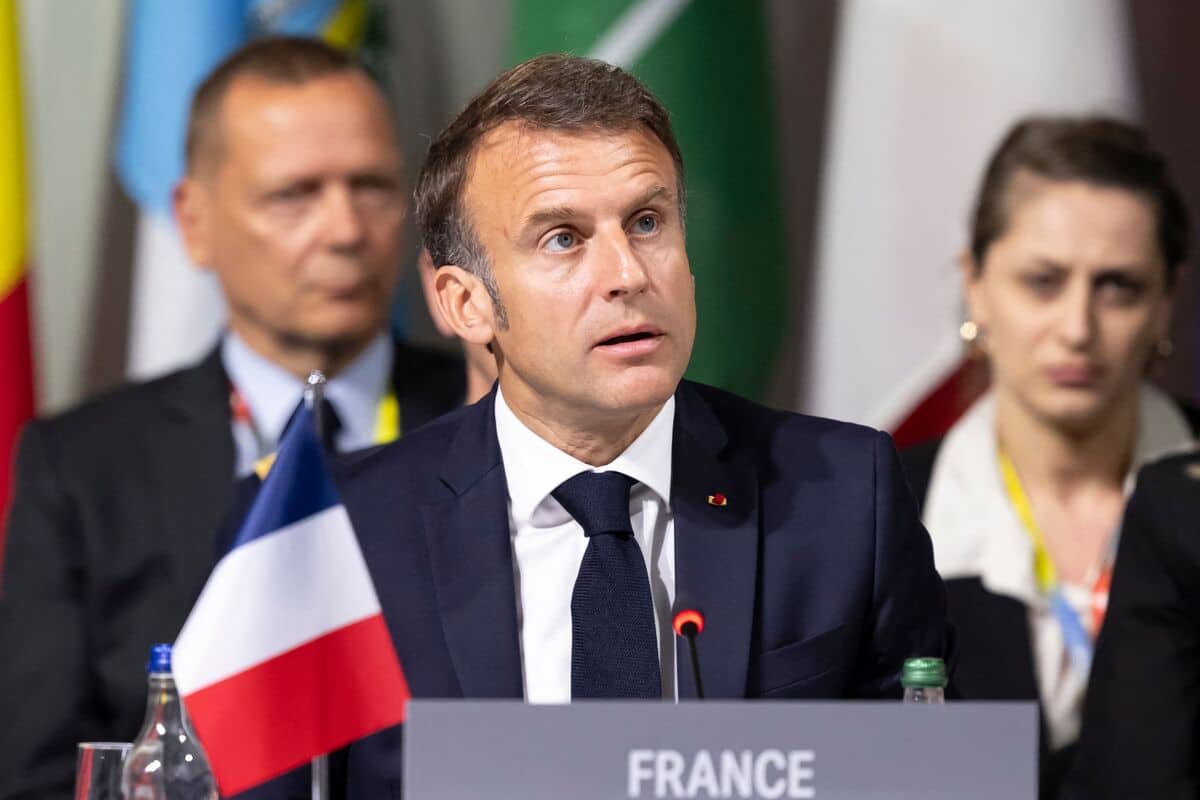 Guerre en Ukraine: la paix ne peut &laquo;pas &ecirc;tre une capitulation&raquo;, selon le pr&eacute;sident fran&ccedil;ais Emmanuel Macron