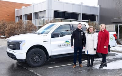 Saint-Bruno pick-up van