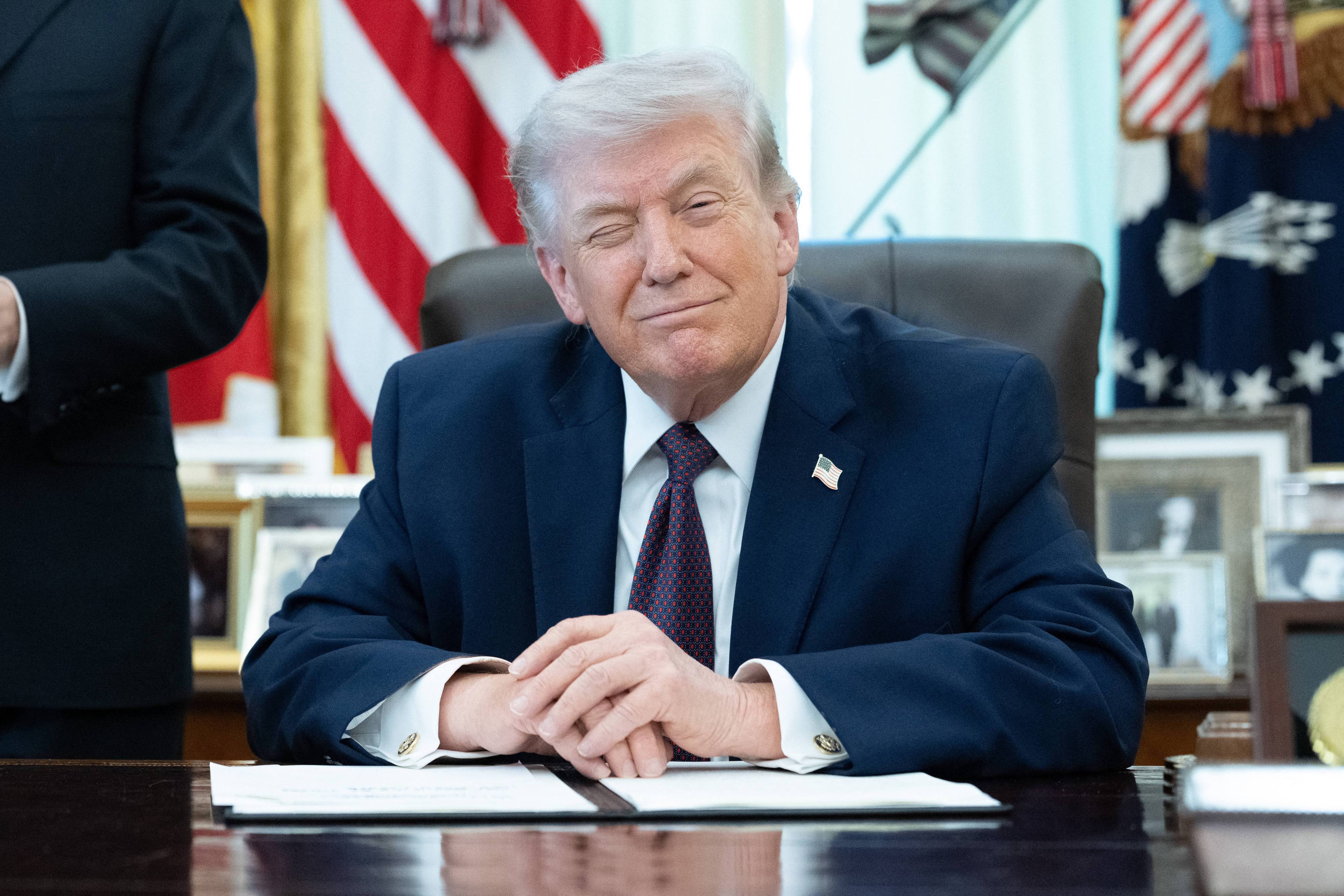 Trump: Iran Asked for Ceasefire, Linked to Strait of Hormuz Opening