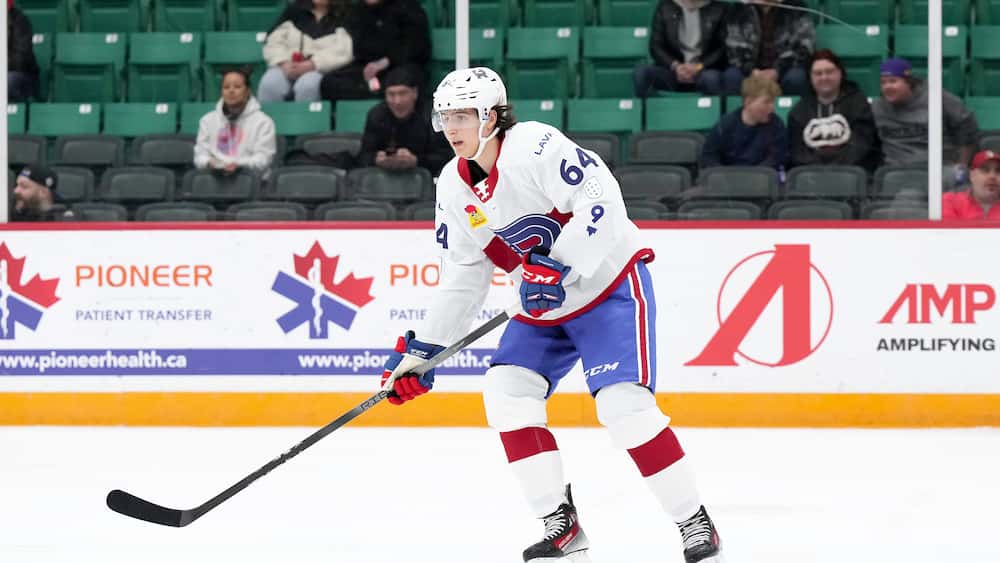 Canadien: David Reinbacher cédé au Rocket, jouera un premier match mercredi soir