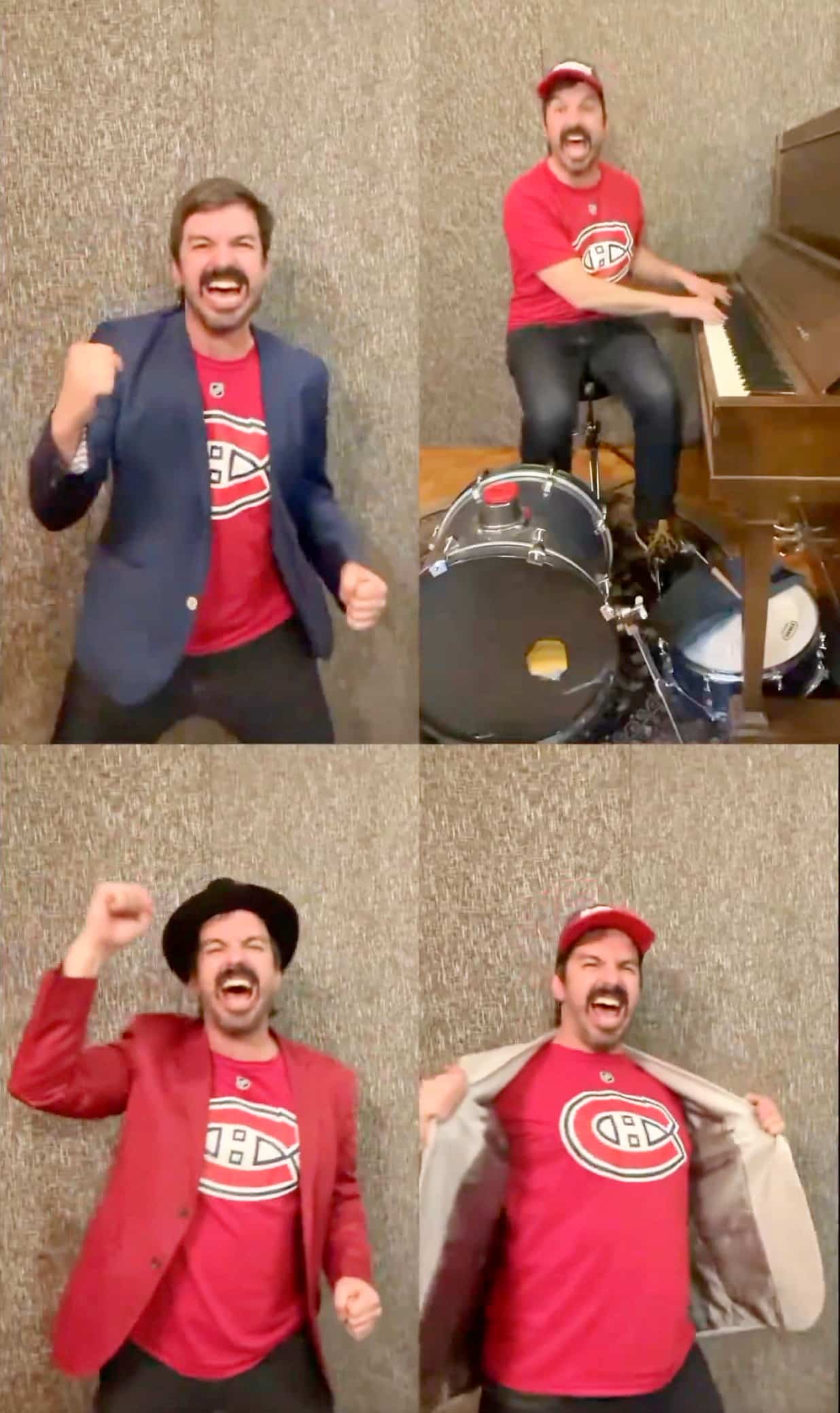 [À VOIR] Au tour de Damien Robitaille d’encourager le Canadien de Montréal