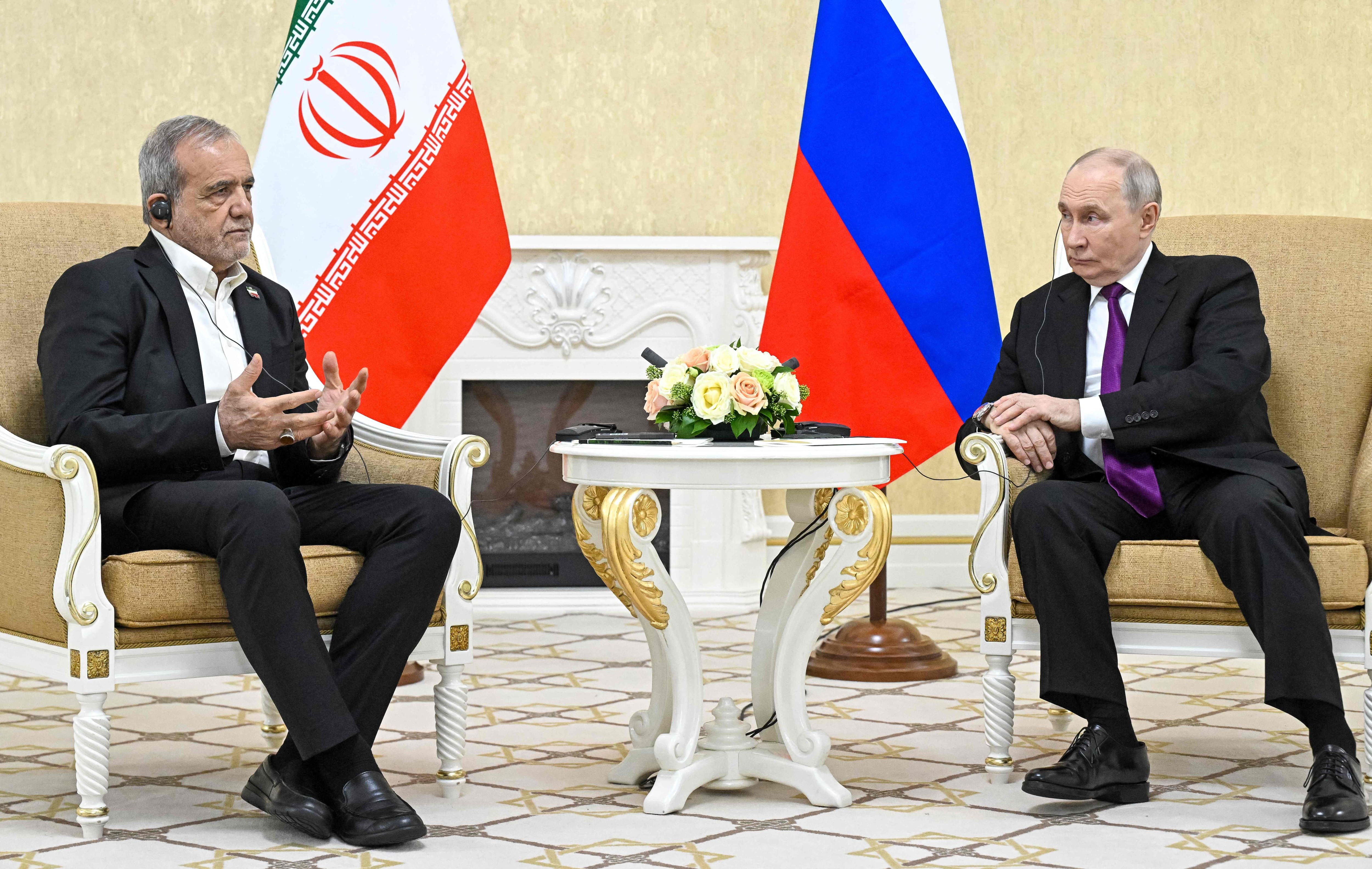 Poutine propose son aide pour mettre fin au conflit avec l’Iran