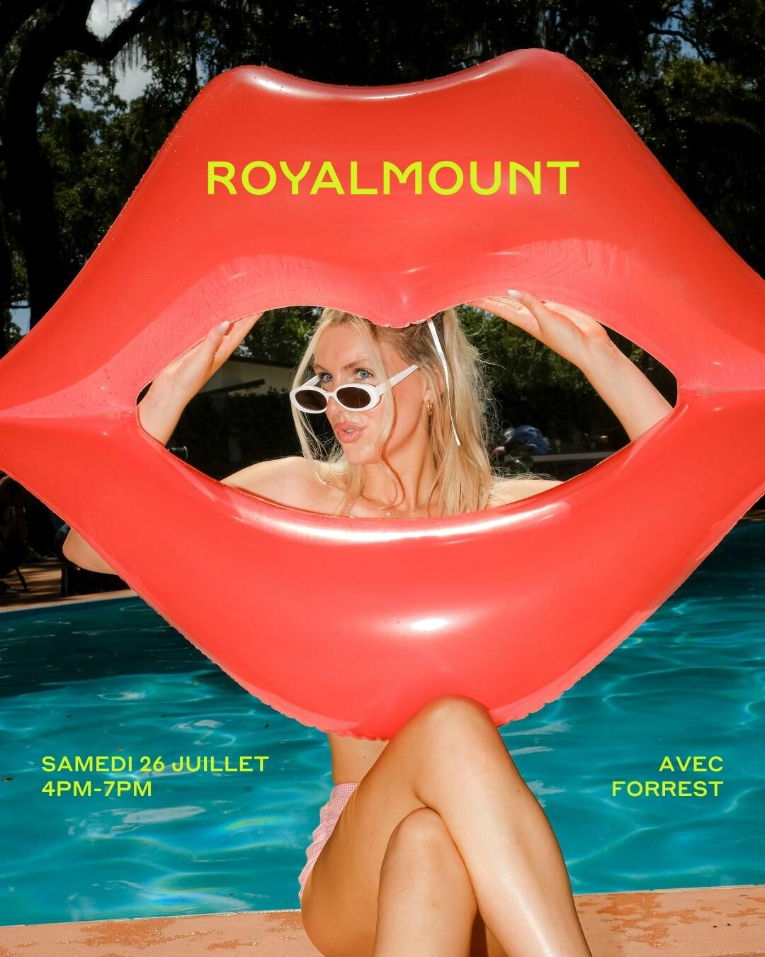 Le ROYALMOUNT organise le plus gros party piscine