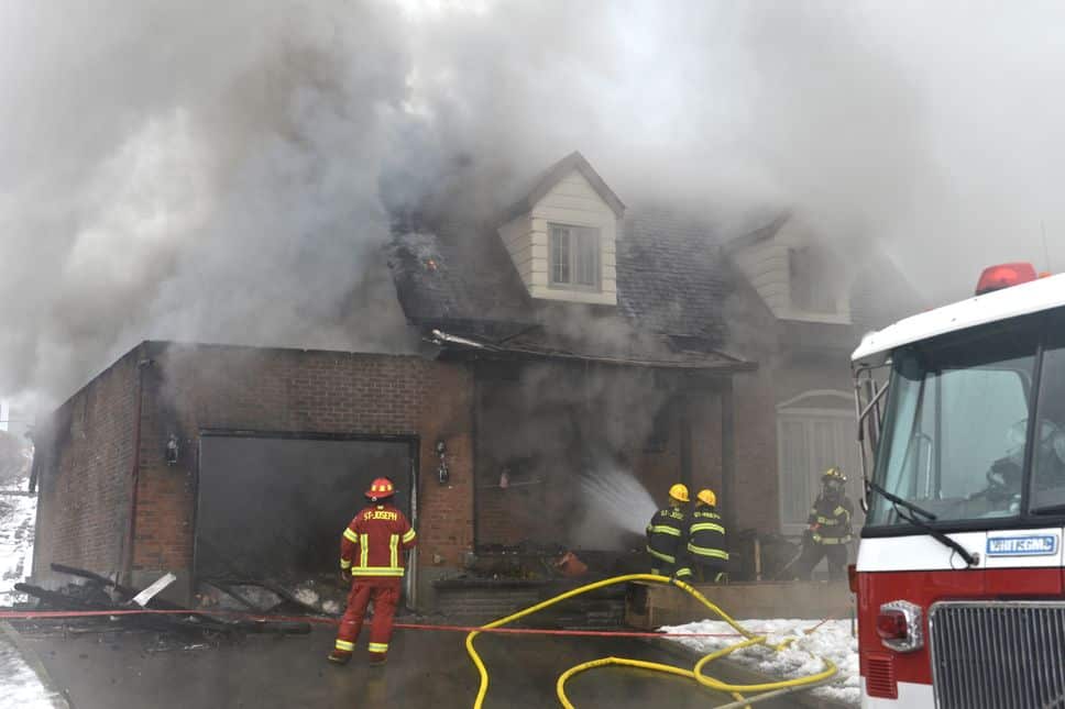 Deux résidences lourdement incendiées en Beauce TVA Nouvelles