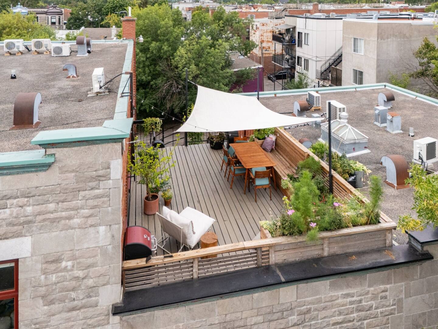 Condo clés en main avec une terrasse privée 