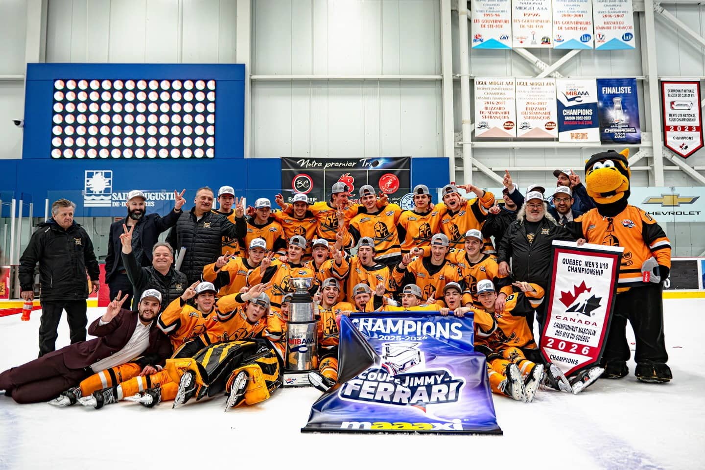 Les Chevaliers de Lévis voguent de surprise en surprise jusqu’au championnat canadien