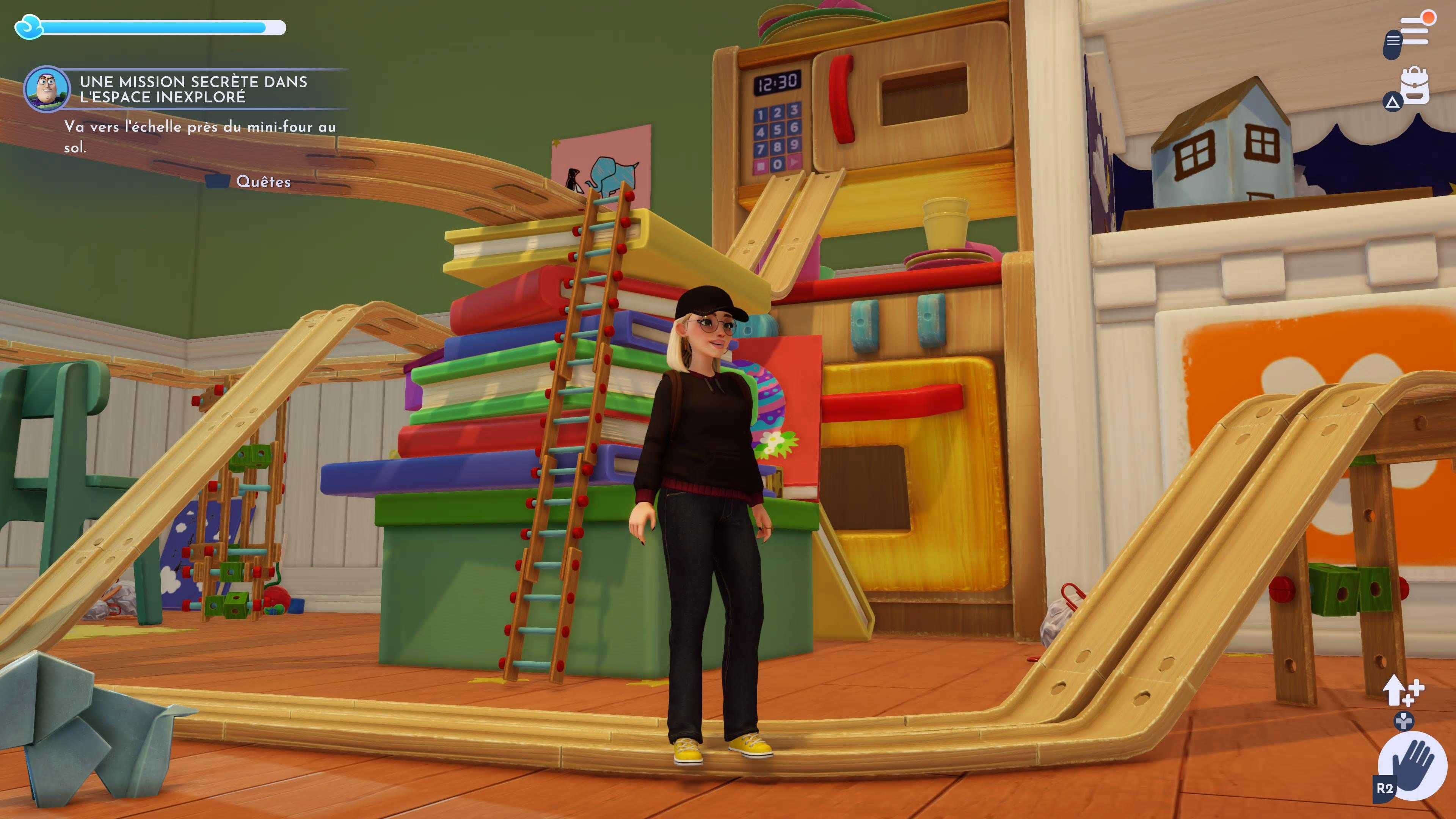 The ladder that will trigger the sequence