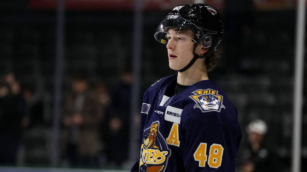 Prétendant au premier rang du repêchage, Matthew Schaefer s’est relevé d’une tragédie innommable