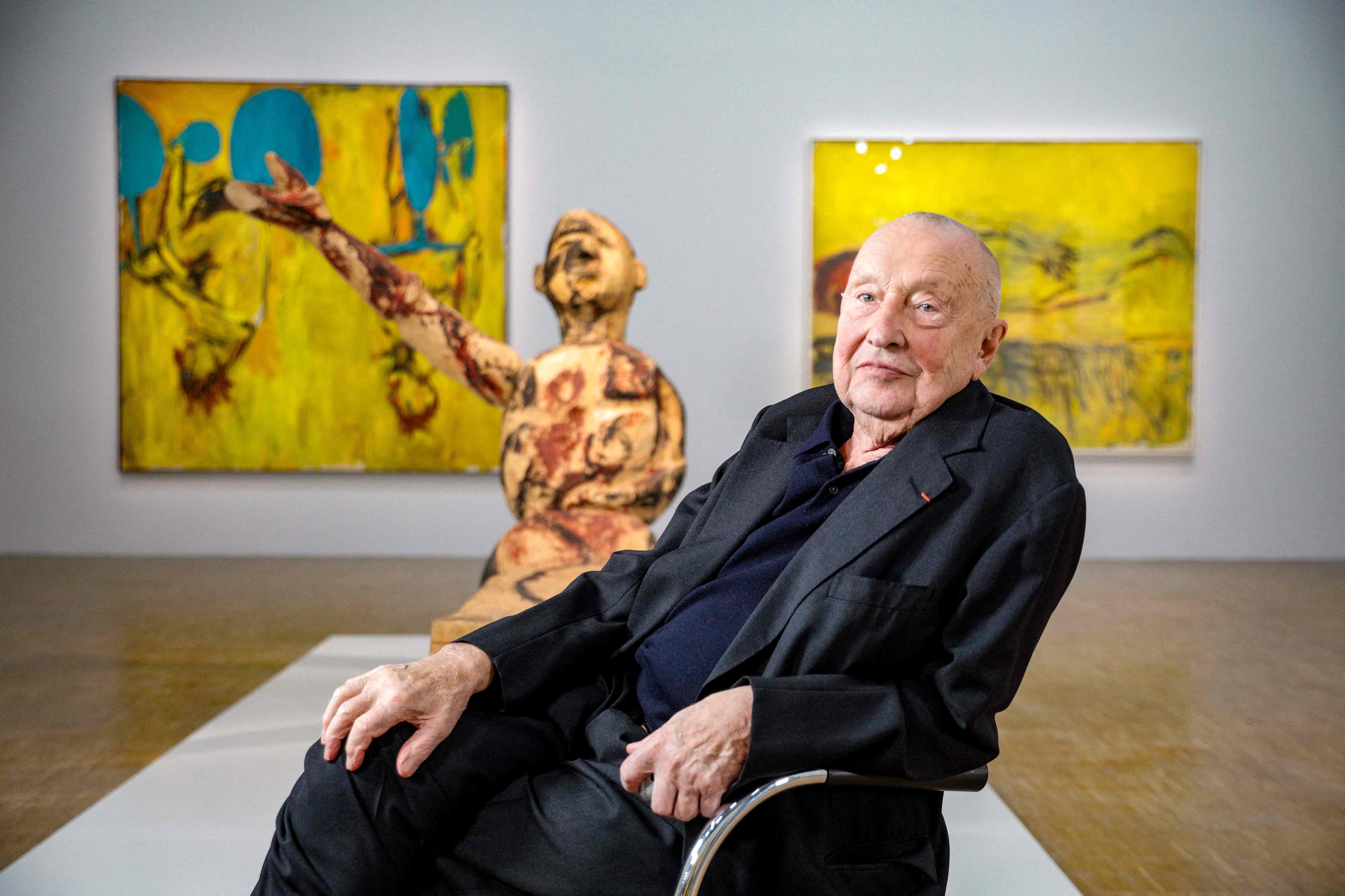 Le peintre allemand Georg Baselitz s’éteint à 88 ans: ses œuvres ont marqué le Québec
