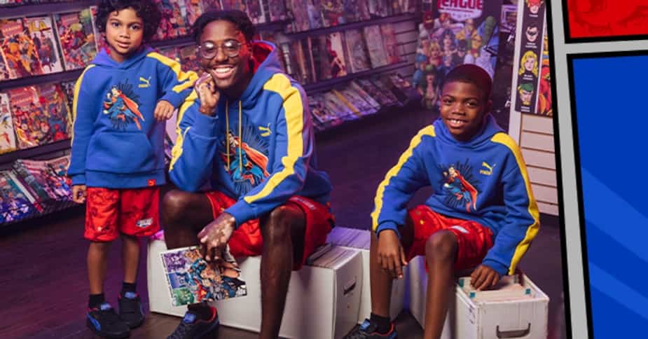 Image principale de l'article Une collection DC Justice League signée Puma