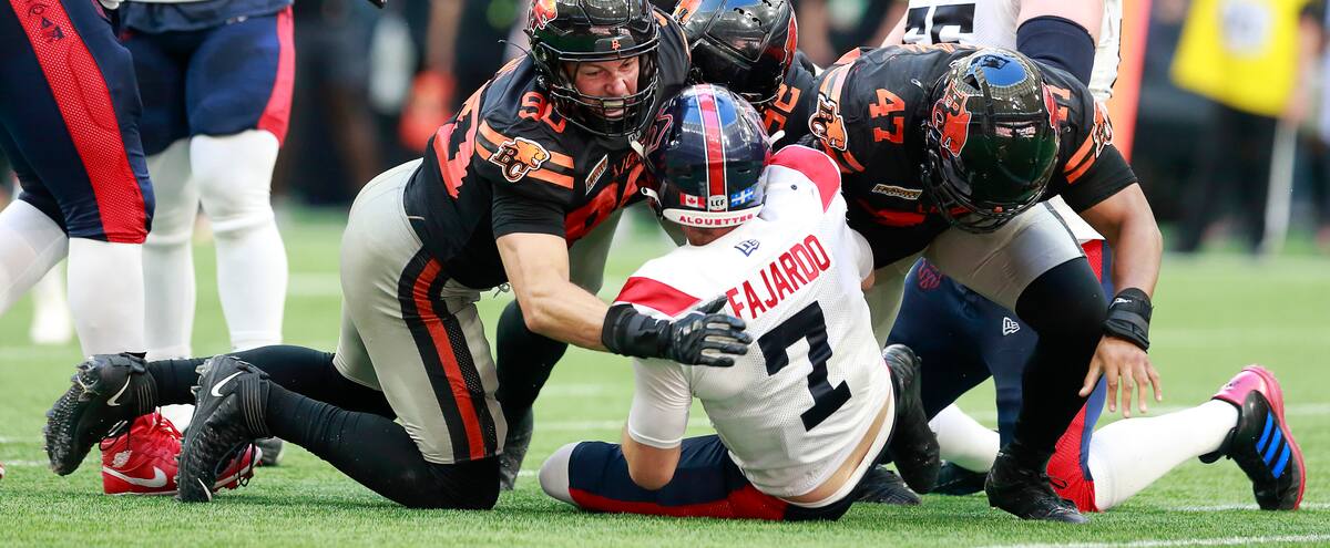 Les Alouettes incapables de gagner au BC Place