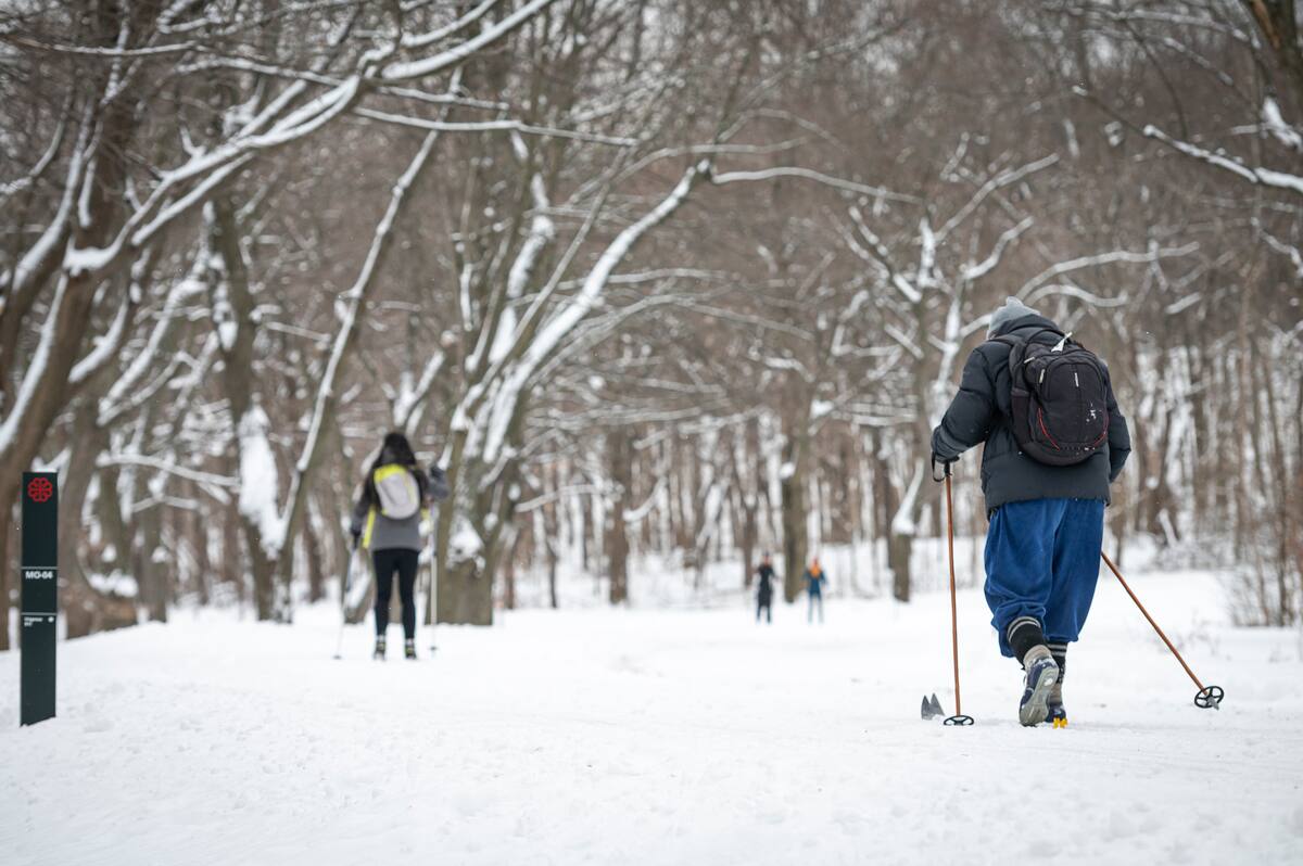 En Montreal, el mes de enero también estuvo marcado por una mezcla de nieve, aguanieve y lluvia.