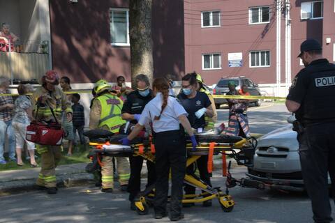 Un enfant de 5 ans blessé légèrement lors d’une collision avec une voiture à Beauport