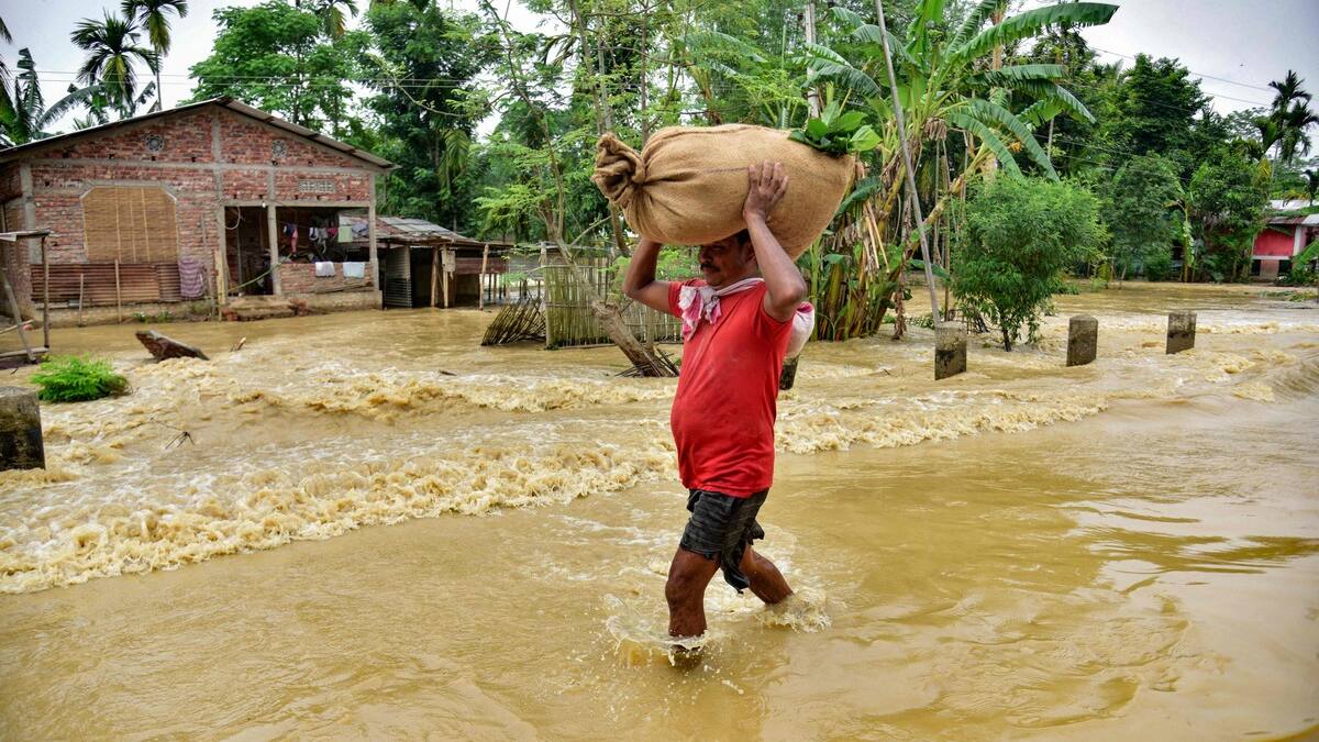 Des inondations font neuf morts en Inde et au Bangladesh