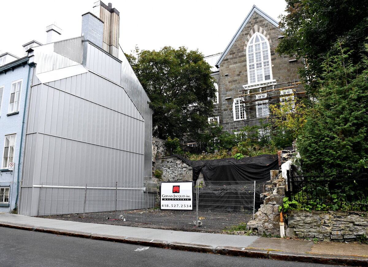 «Verrues» inoccupées dans le VieuxQuébec «Tordre le bras» des