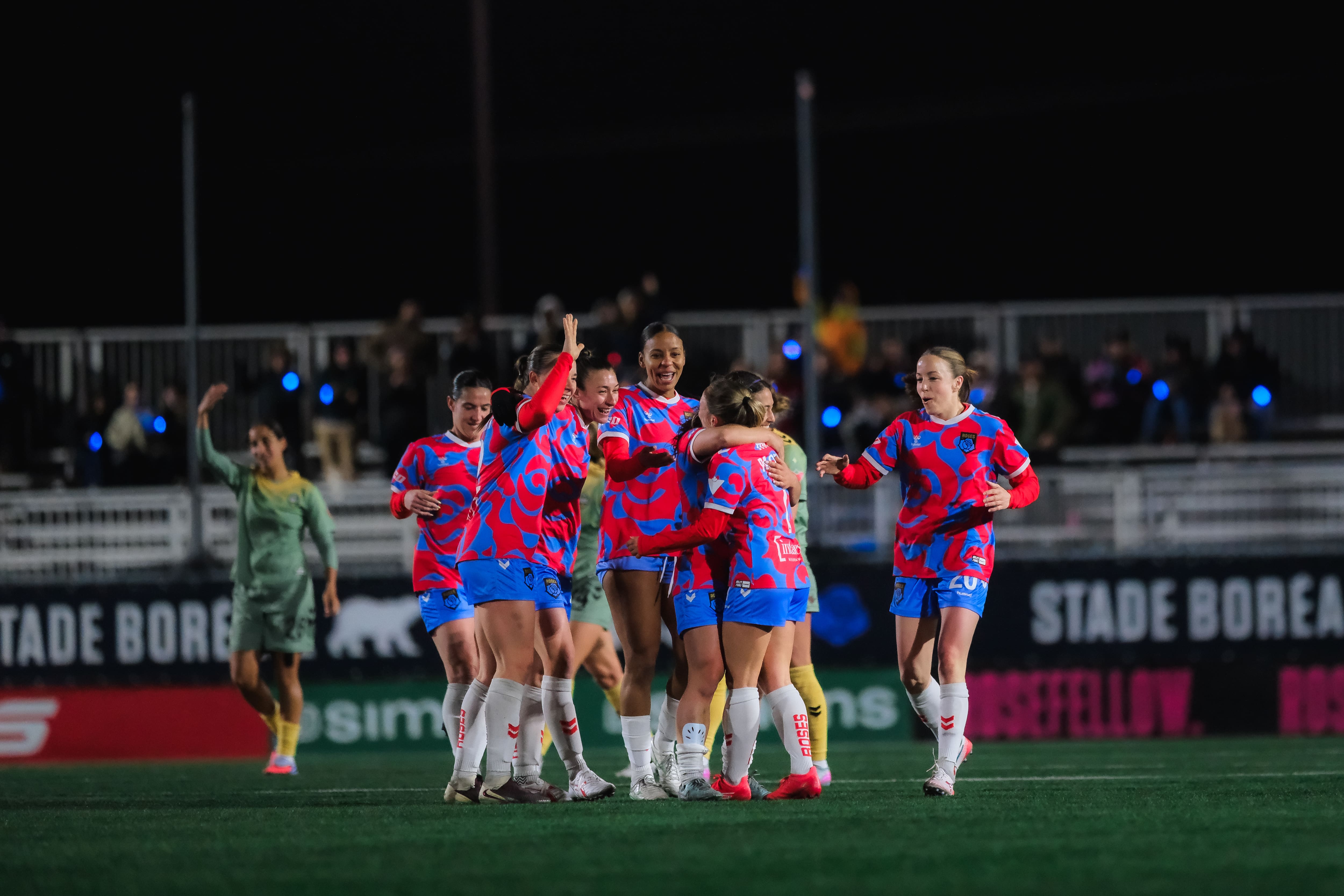Encore une victoire pour les Roses