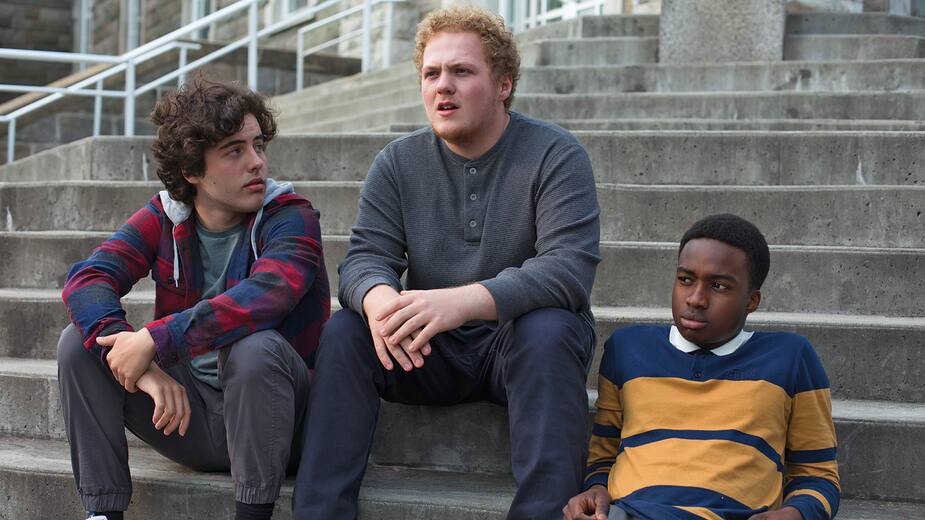 Étienne Galloy, Will Murphy et Madani Tall.