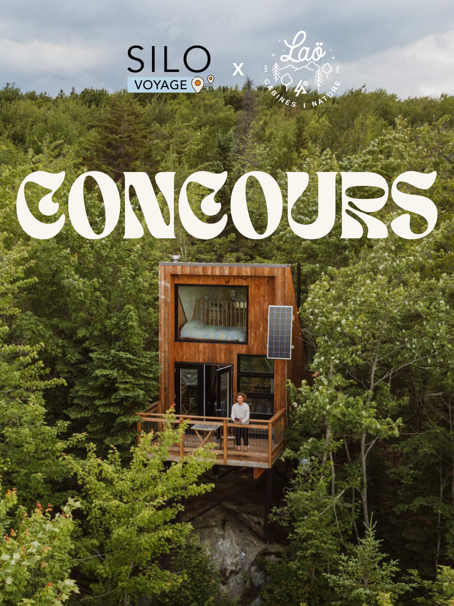 Gagnez un séjour pour deux chez Laö Cabines