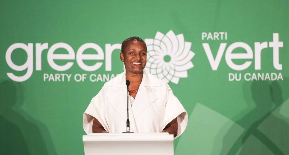 Image principale de l'article La cheffe des Verts se trompe de parti