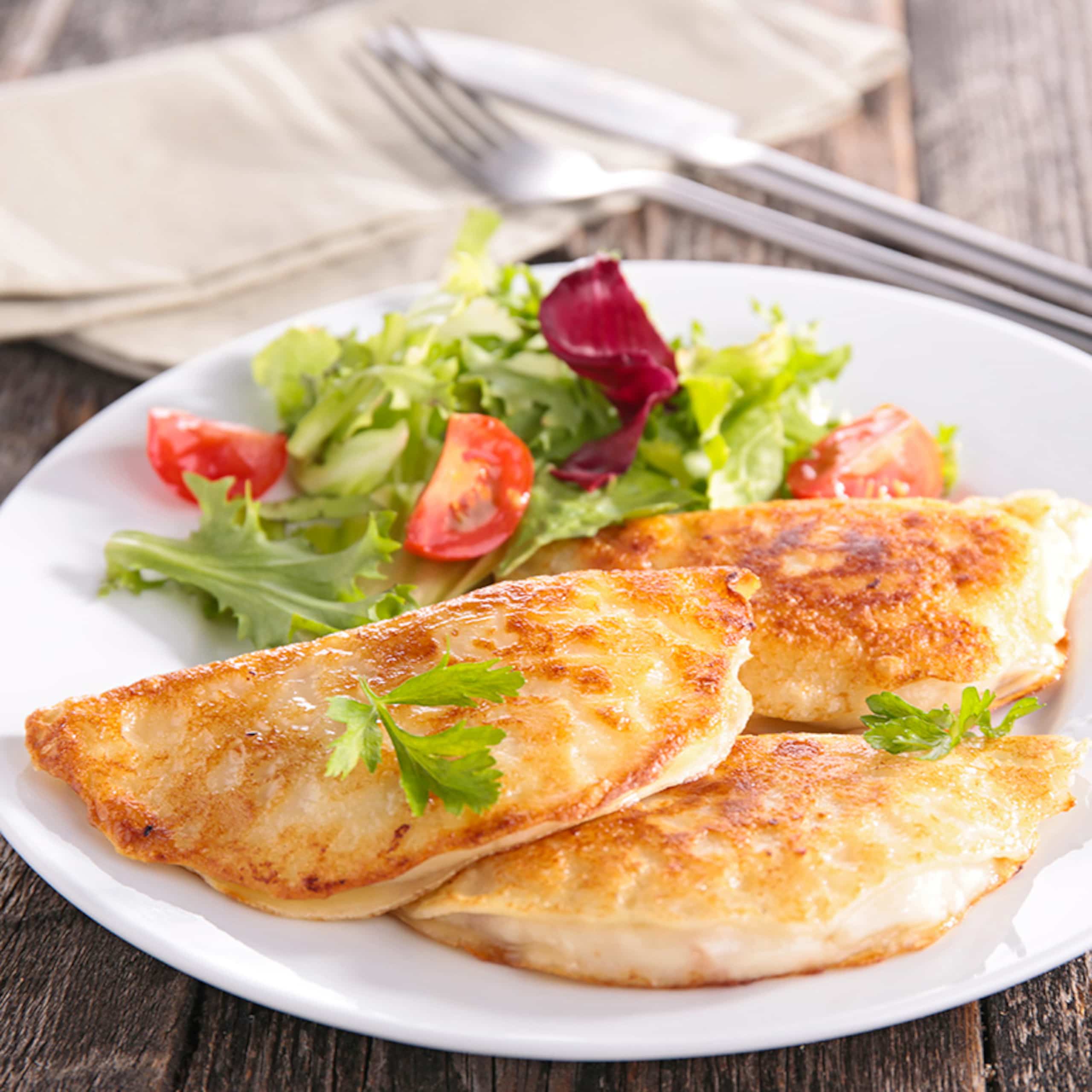 Crêpes farcies au jambon et au fromage-image