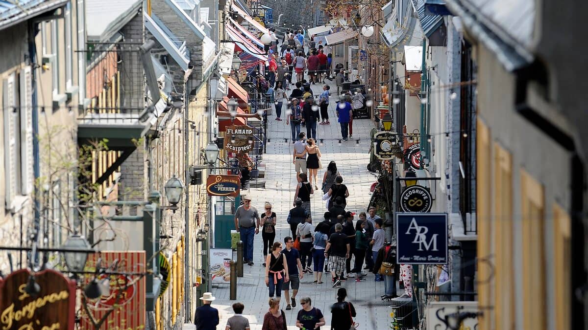 Les touristes sont de retour à Québec