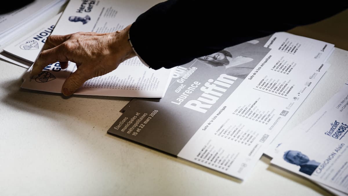 Premier tour des élections municipales en France, à un an de la présidentielle