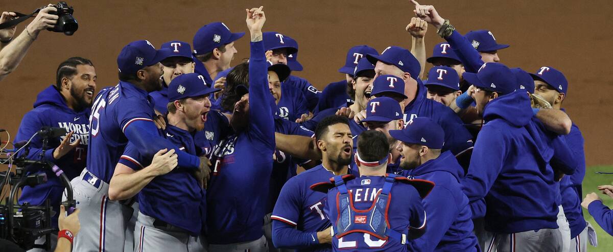 Les Rangers champions de la Série mondiale!
