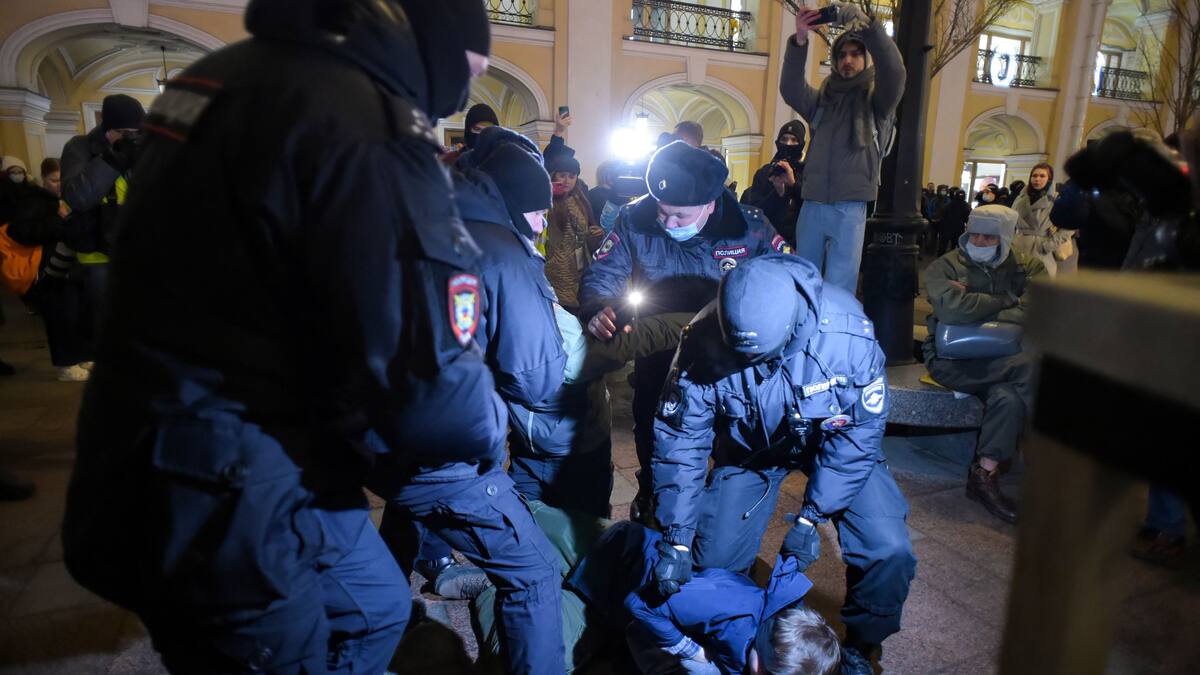 Russie: nombreuses arrestations lors de rassemblements contre l'invasion de l'Ukraine