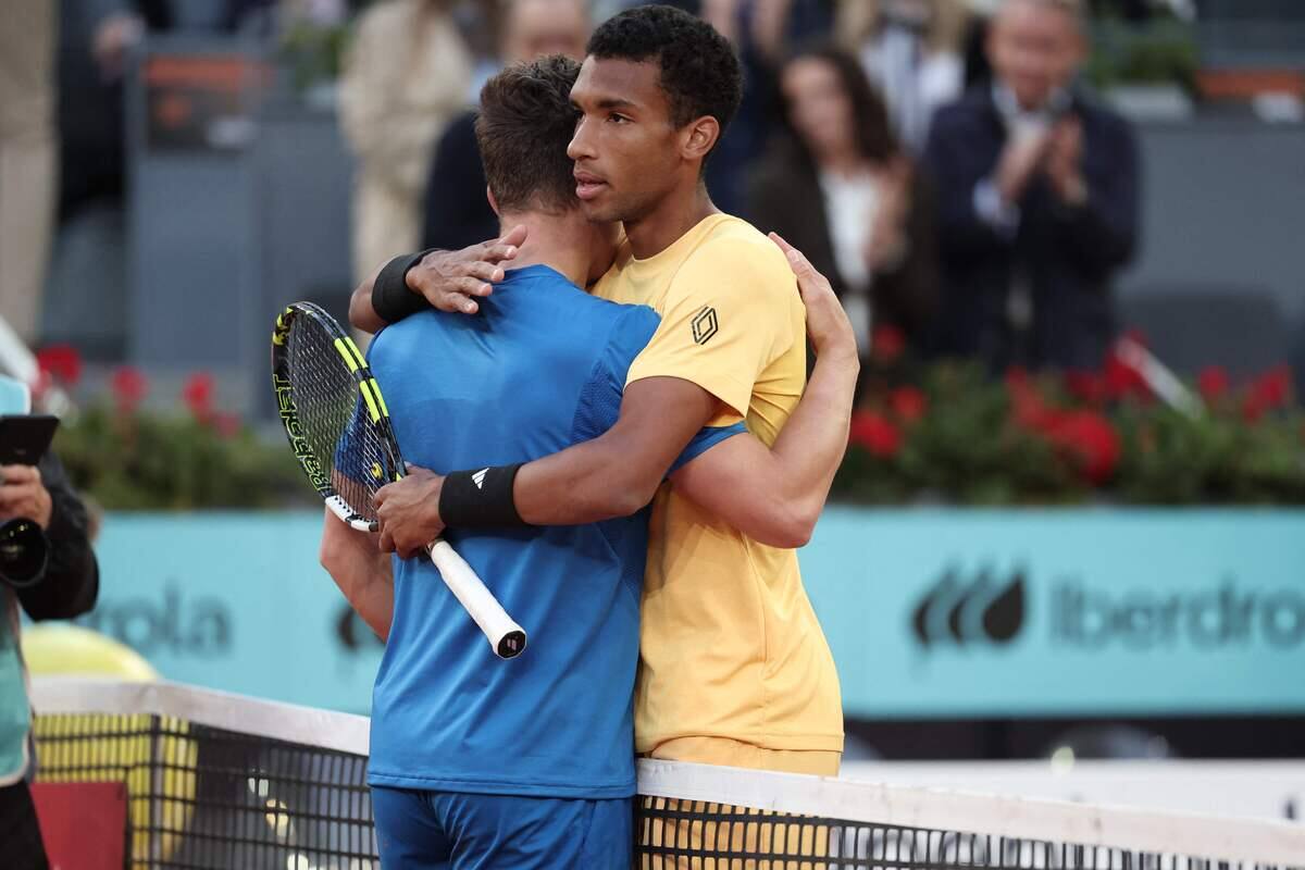 Masters 1000 de Madrid: F&eacute;lix Auger-Aliassime disputera sa finale la plus importante &agrave; ce jour