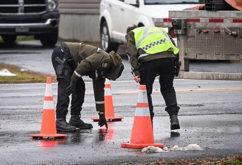 Fatal accident: a heavy weight passes over his body in Montérégie