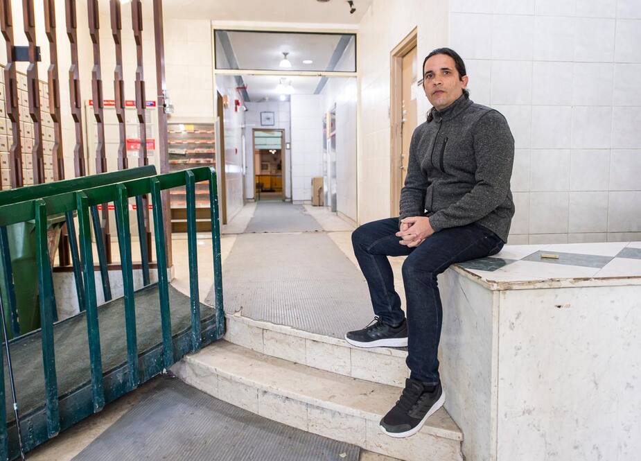 Un locataire de l’immeuble, Daniel Garcia