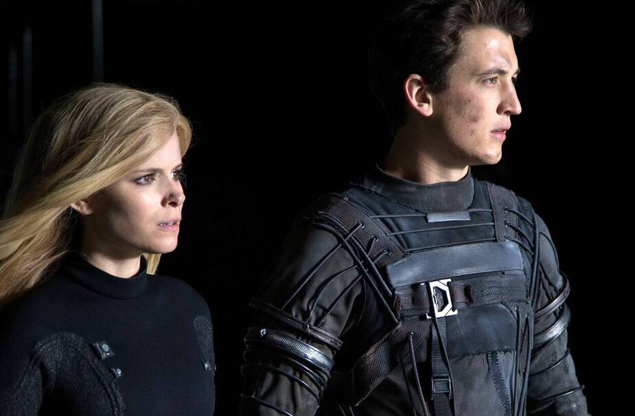 Kate Mara et Miles Teller dans Fantastic Four