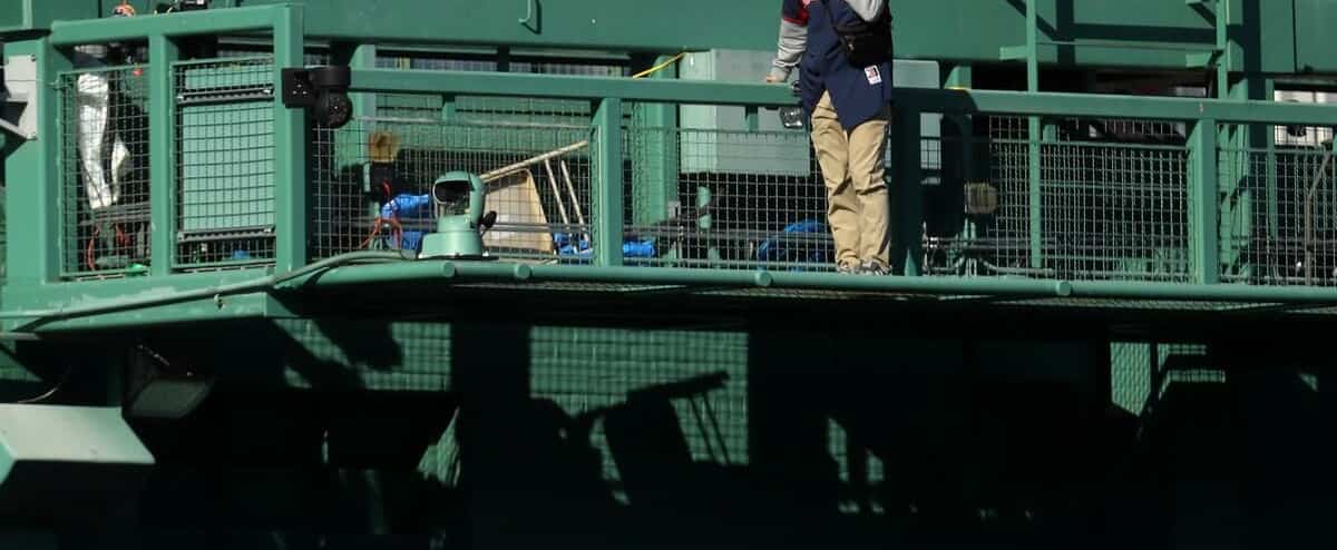 A supporter comes to Fenway Park 1
