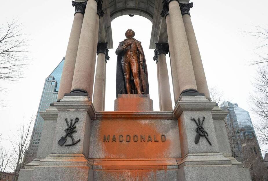 Image principale de l'article Coderre veut réinstaller la statue de Macdonald