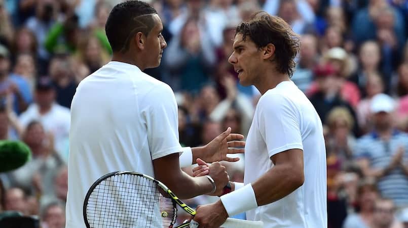 Kyrgios déçu de ne pas affronter Nadal
