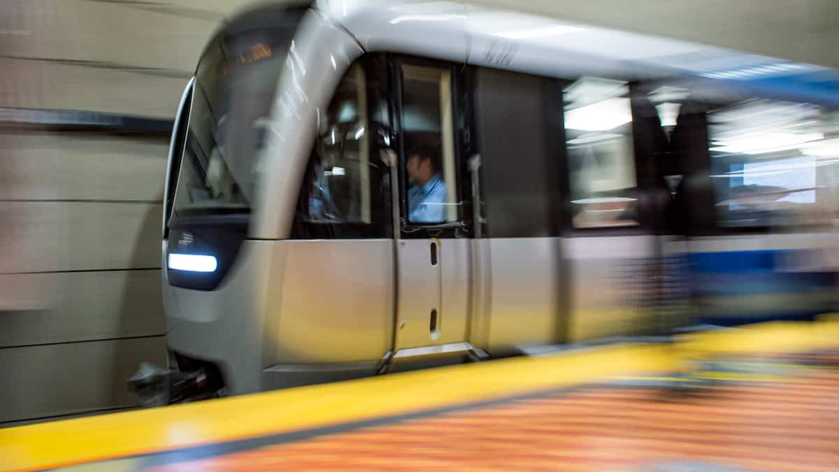 Accident grave: percuté par un wagon de métro