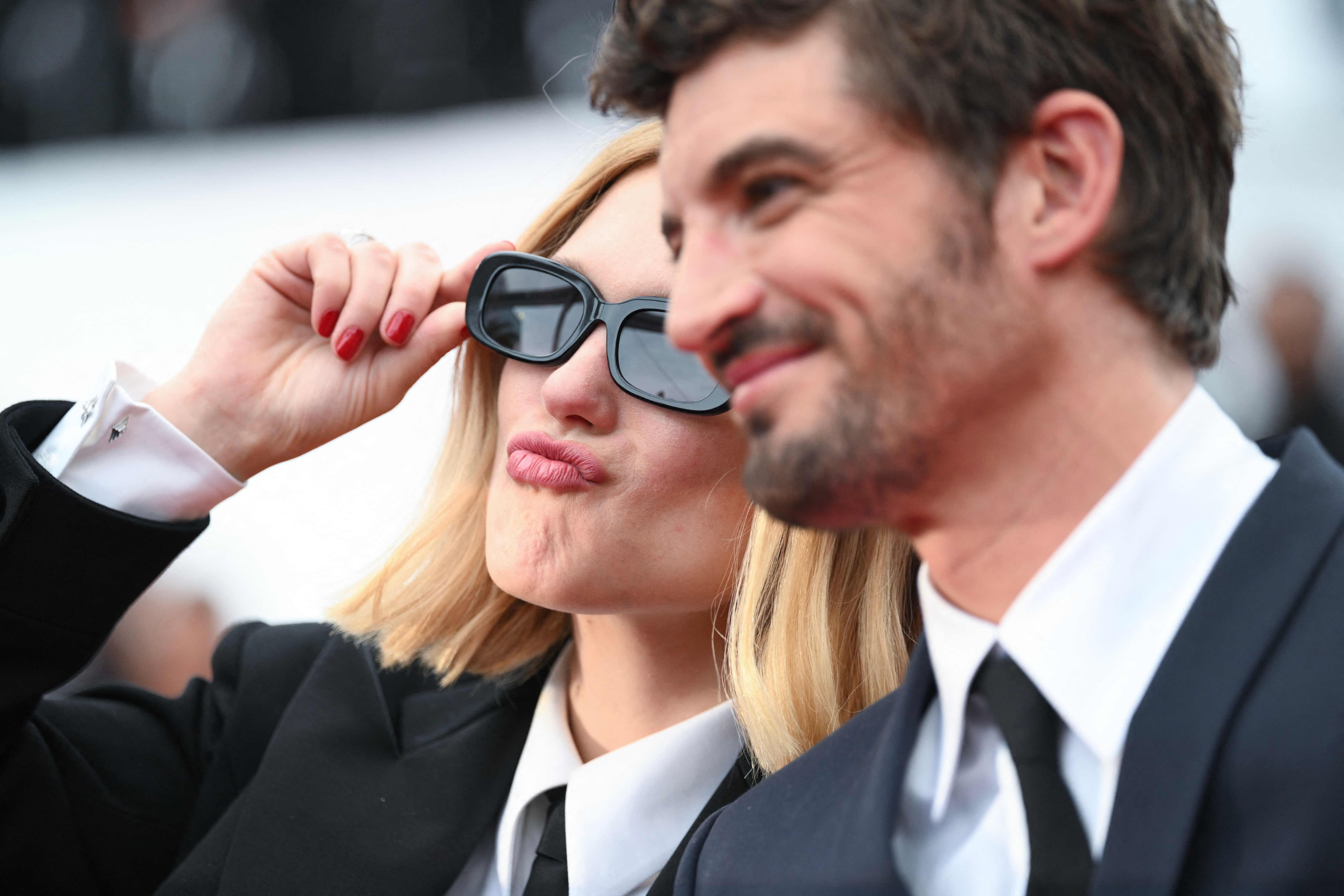 Léa Seydoux et l’acteur québécois Niels Schneider