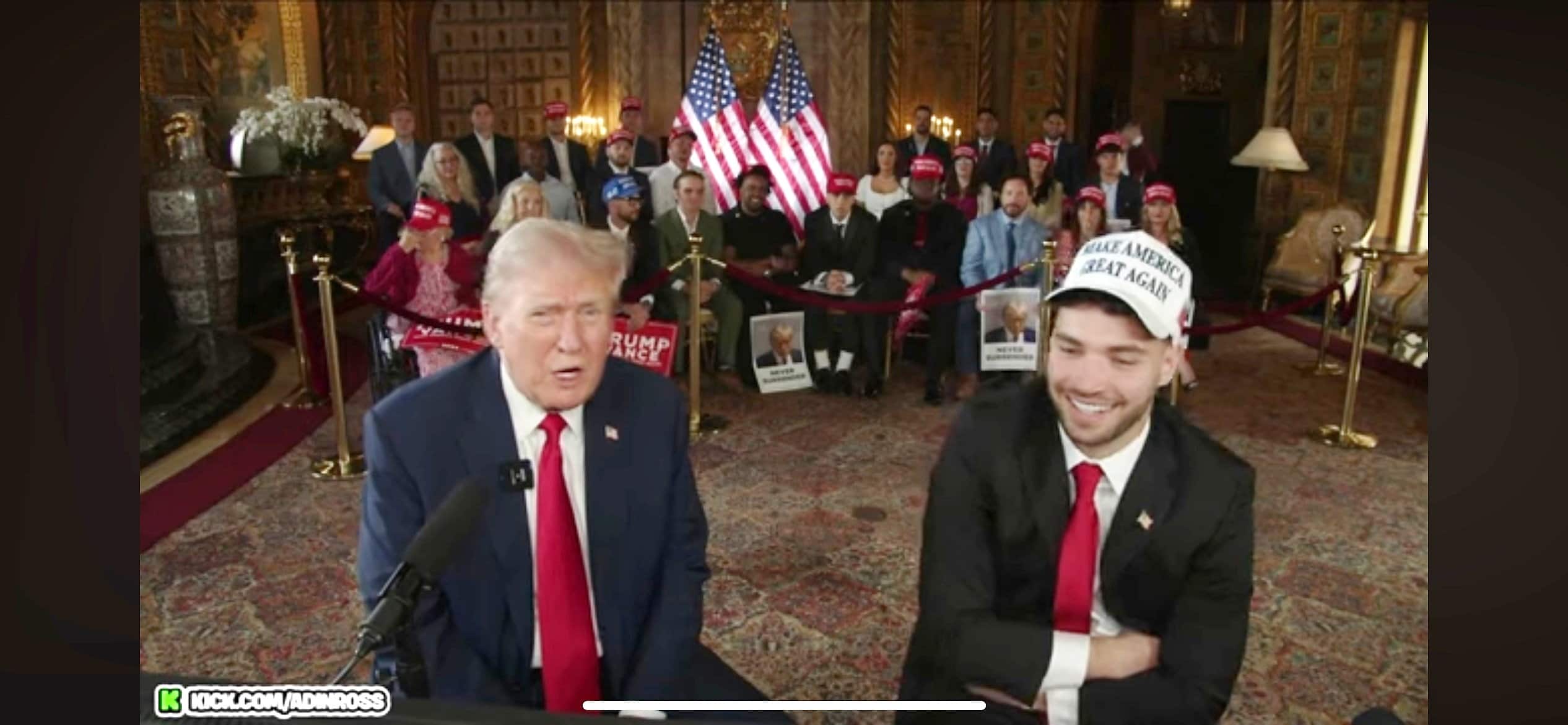 Donald Trump dit que Trudeau &laquo;pourrait&raquo; &ecirc;tre le fils de Fidel Castro dans une entrevue en direct