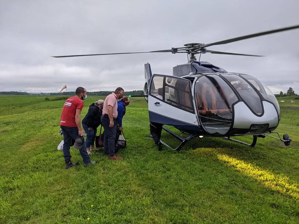 Travaux sur Pierre-Laporte: la valse des hélicoptères ...