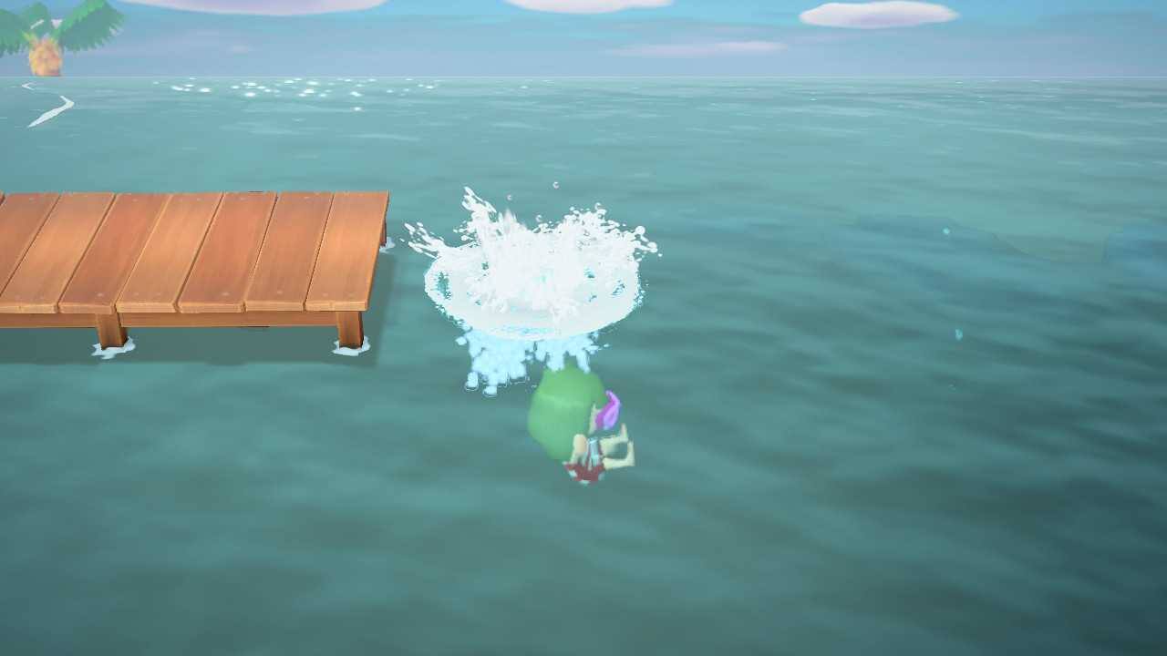 Comment nager dans Animal Crossing: New Horizons | Pèse sur start