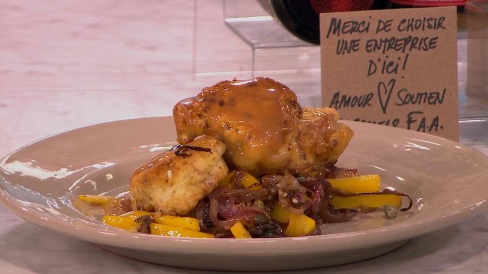 Porc croustillant au caramel à l'érable FAA