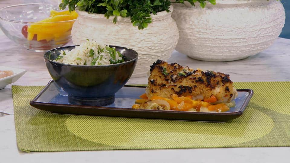 RECETTE: Poisson thaï et riz à la coriandre
