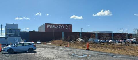 It's brewing at the Molson plant in Longueuil