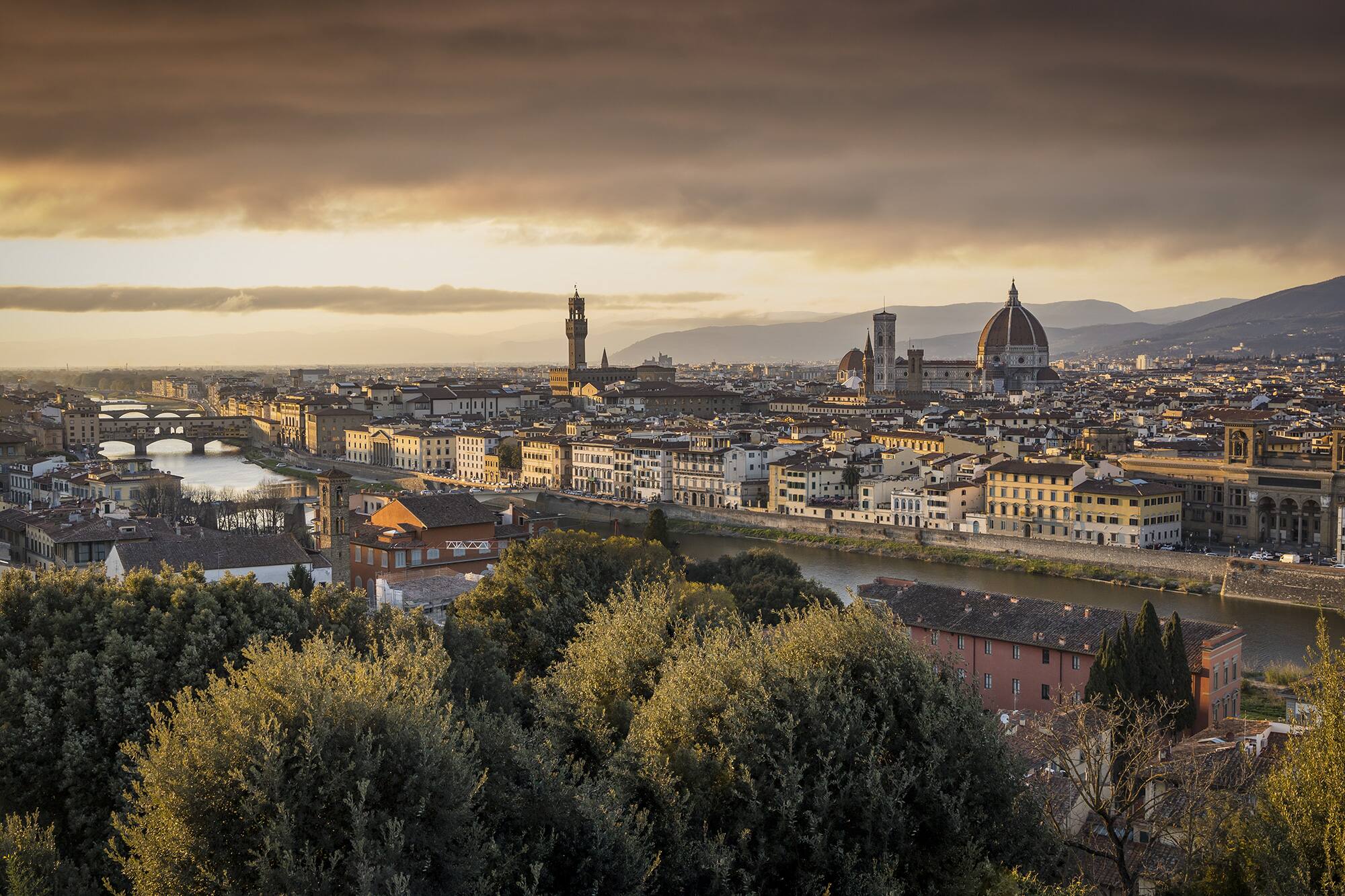 Lumi&egrave;re sur Florence