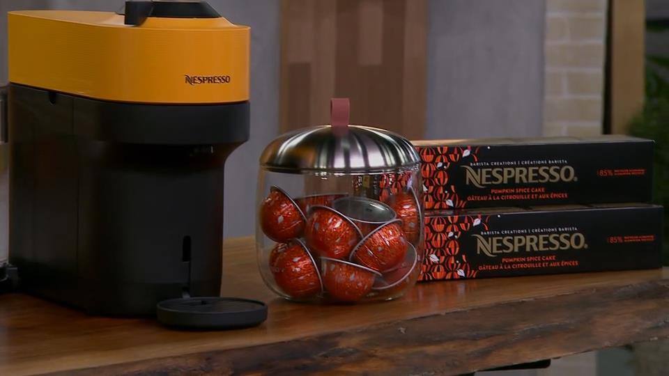 Dégustez le café Gâteau à la citrouille Nespresso