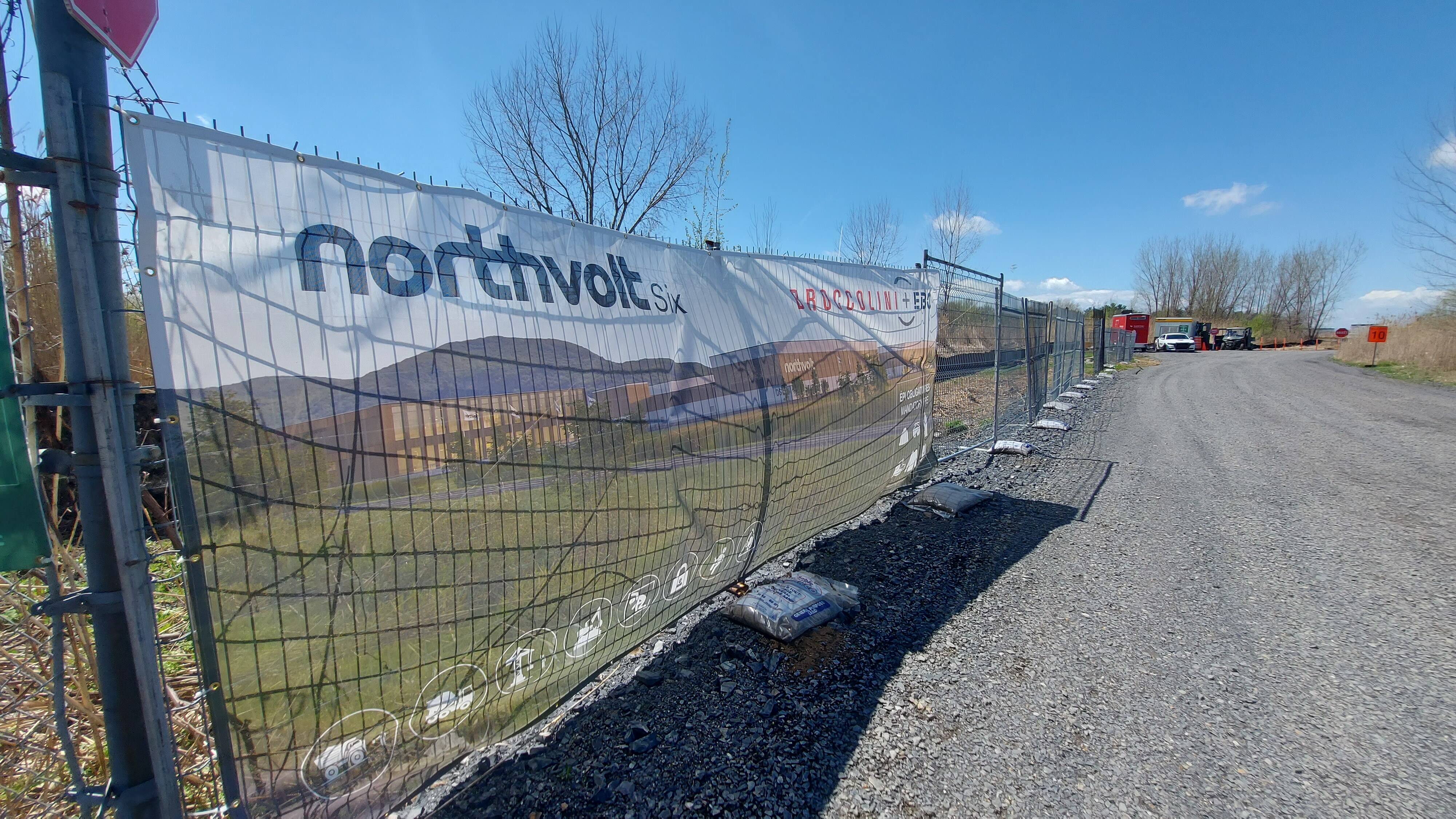 Objets incendiaires sur le site de Northvolt: la m&eacute;t&eacute;o a fait &eacute;chouer le plan des saboteurs