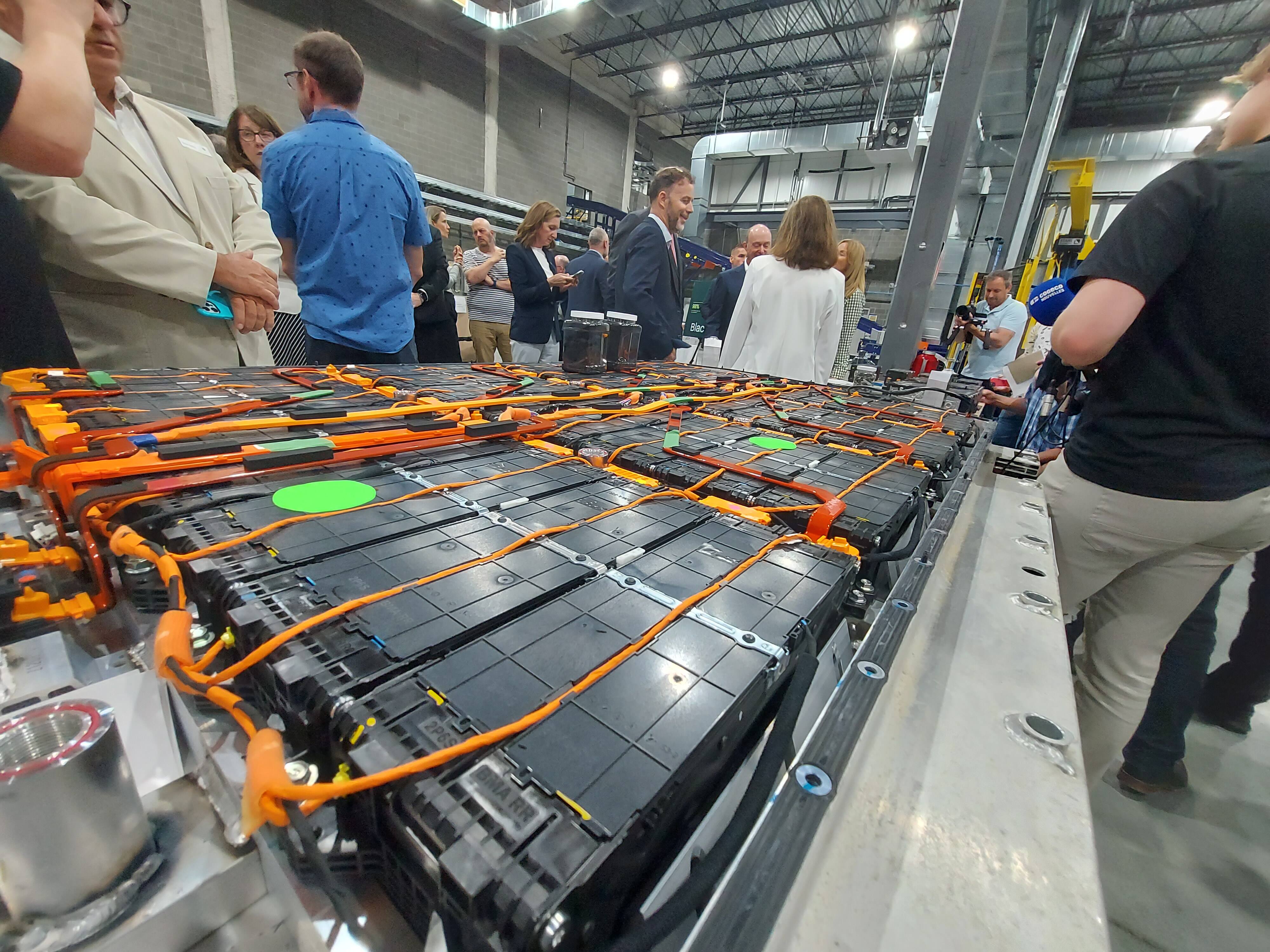 Sector de las baterías: Lithion inaugura su planta de reciclaje en Saint-Bruno-de-Montarville