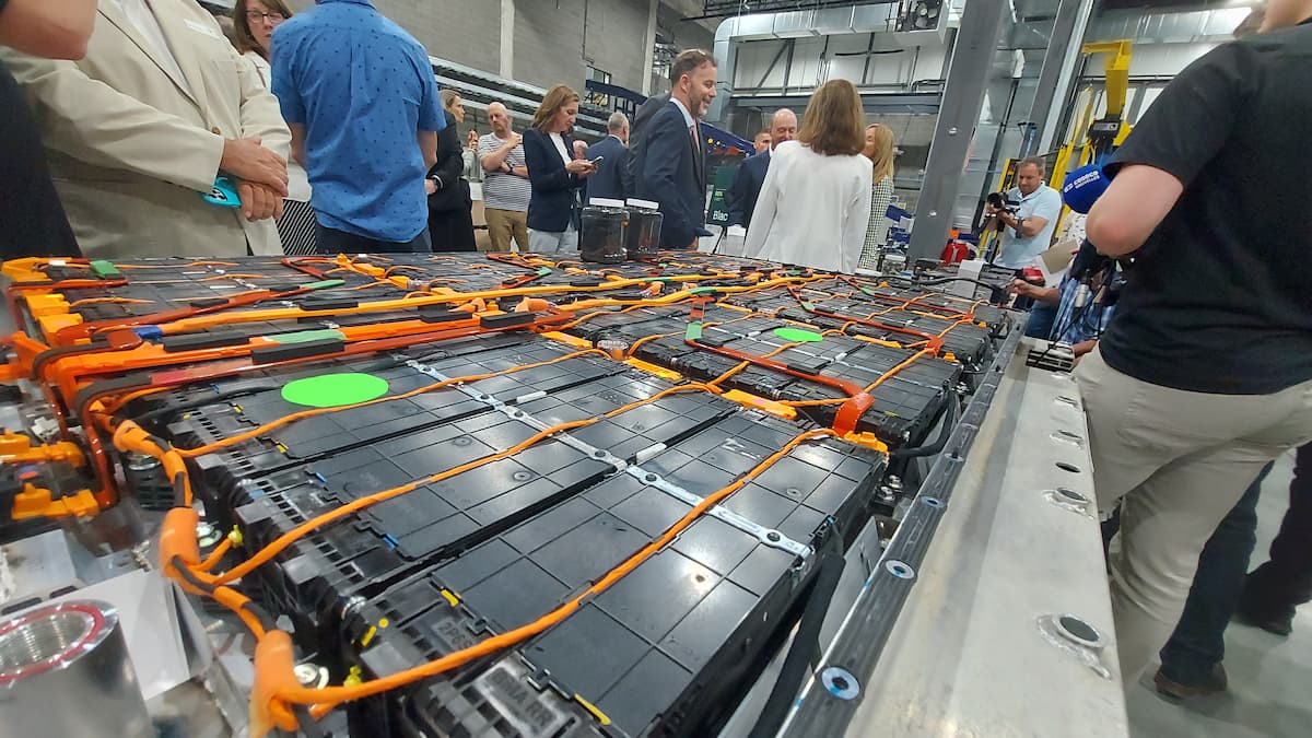 Filière batterie: Lithion inaugure son usine de recyclage de Saint-Bruno-de-Montarville