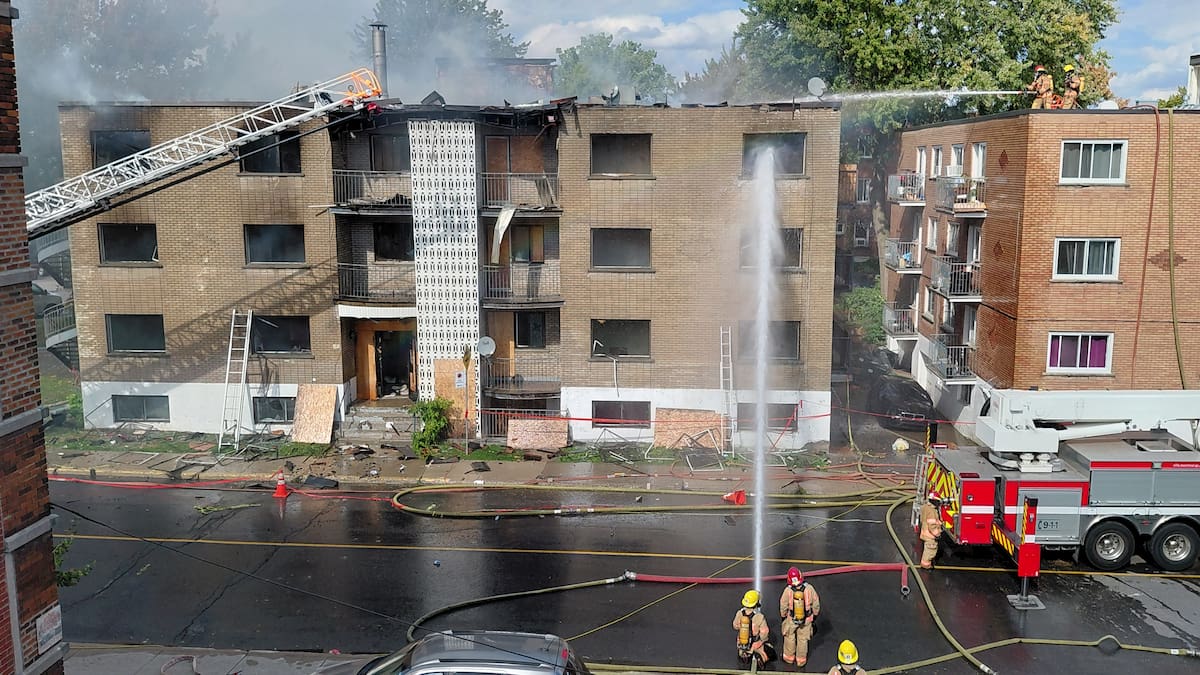 Un incendie ravage un bâtiment résidentiel de trois étages