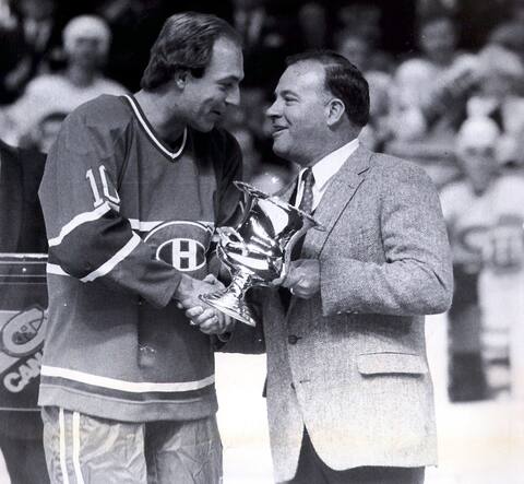 Former Canadian coach Scotty Bowman has always praised the blond devil.